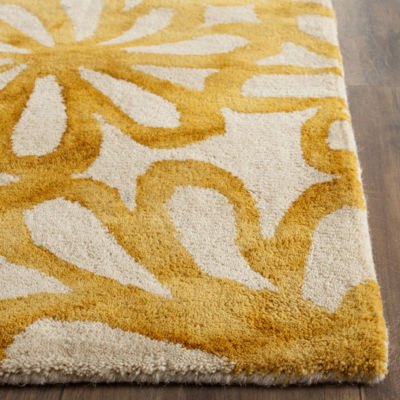 Safavieh Dip Dye Collection Chloe Floral Runner Rug