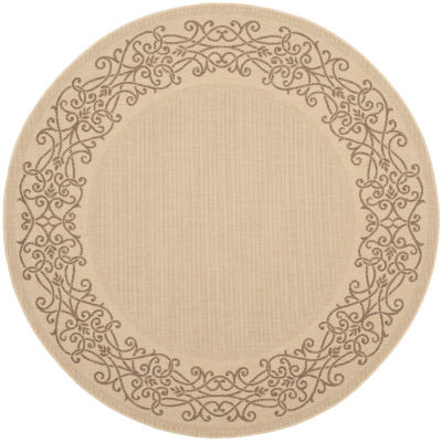 Safavieh Dara Oriental Indoor Outdoor Round Area Rug