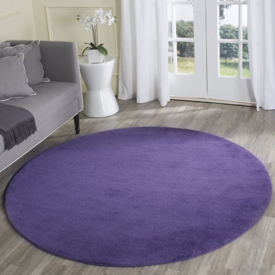 Safavieh Himalaya Collection Leptis Solid Round Area Rug