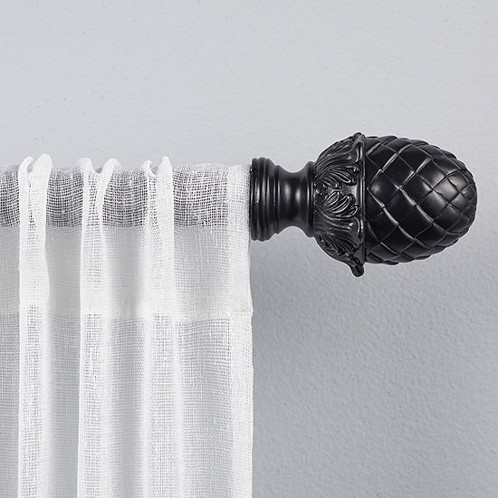 Exclusive Home Curtains Acorn 1 IN Adjustable Curtain Rod