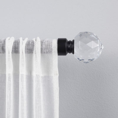 Exclusive Home Curtains Crystal Ball 1 Adjustable Curtain Rod