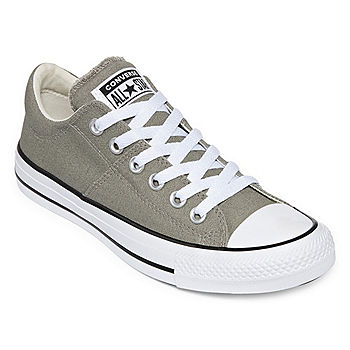 Converse Chuck Taylor All Star Madison Womens Sneakers Lace-up, Color: Dark Stucco Wh Blk - JCPenney