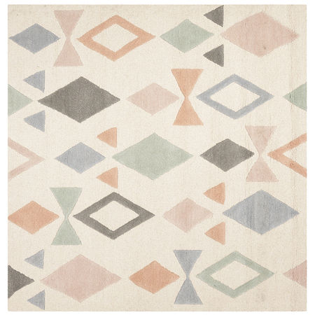 Safavieh Kids Collection Myron Geometric Square Area Rug, One Size, Multiple Colors