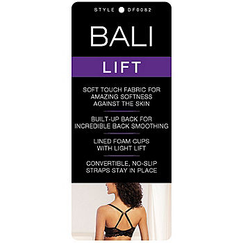 Bali Women's Passion For Comfort Smoothing & Light Lift T-shirt Bra - Df0082  42d Black : Target