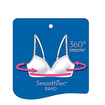 Hanes Women's Full Coverage SmoothTec Band Unlined Wireless