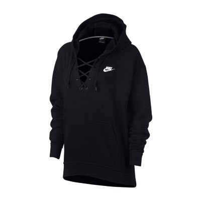 Nike Women's Club Lace Up Sweatshirt