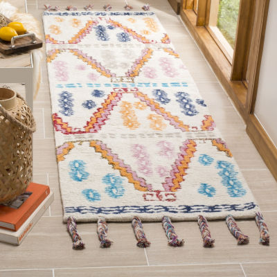 Safavieh Casablanca Collection Trenton Geometric Runner Rug