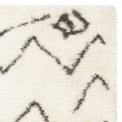 Safavieh Flokati Collection Osmond Abstract Area Rug