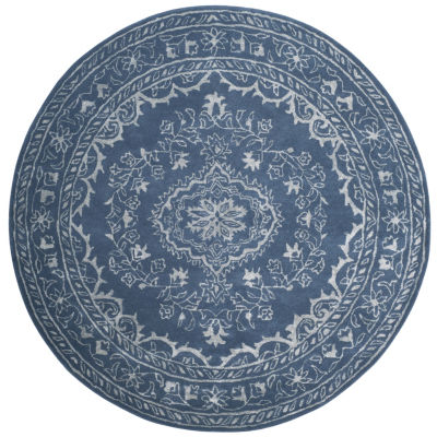 Safavieh Glamour Collection Dustin Oriental Round Area Rug