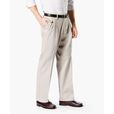 Dockers relaxed fit hot sale pleated cuffed pants