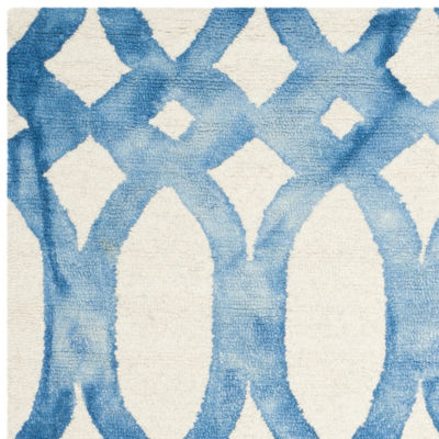 Safavieh Dip Dye Collection Maralyn Geometric Square Area Rug