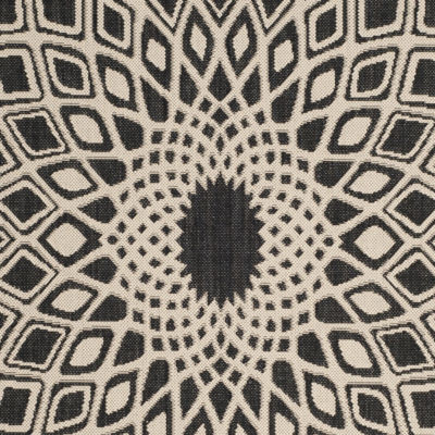 Safavieh Courtyard Collection Jacinth Geometric Indoor/Outdoor Area Rug