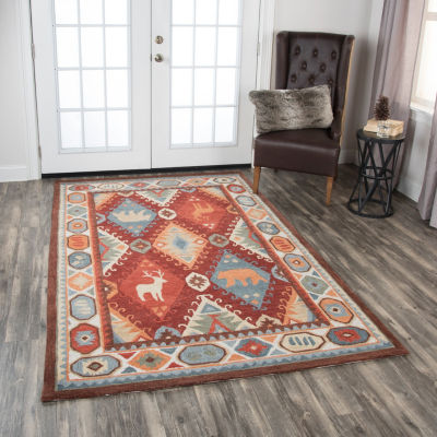 Rizzy Home Northwoods Collection Aiekin Hand-Tufted Area Rugs