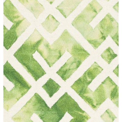 Safavieh Dip Dye Collection Earleen Geometric Runner Rug