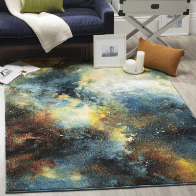 Safavieh Galaxy Collection Zoe Geometric Square Area Rug