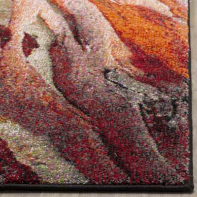 Safavieh Glacier Collection Jarrett Geometric Square Area Rug