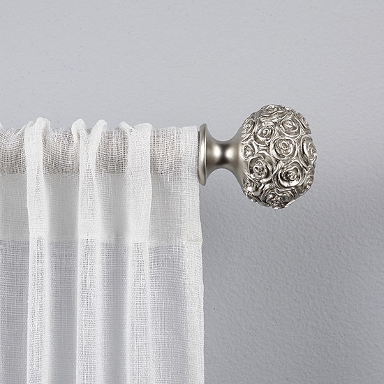 Exclusive Home Curtains Peony 1 IN Adjustable Curtain Rod