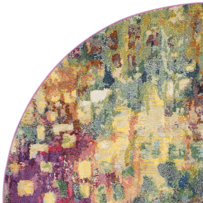 Safavieh Monaco Collection Doreen Abstract Round Area Rug