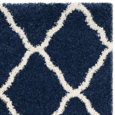 Safavieh Hudson Shag Collection Weldon Geometric Runner Rug