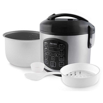 Aroma ARC-1120SBL 20-Cup (Cooked) Smart Carb Rice Cooker ARC-1120SBL,  Color: Stainless Steel - JCPenney in 2023