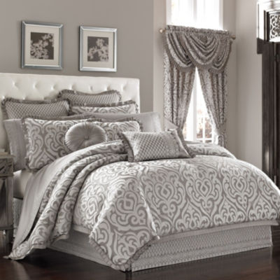 Queen Street Lafayette 4-pc. Jacquard Comforter Set