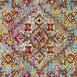Safavieh Crystal Collection Brooklyn Oriental Square Area Rug
