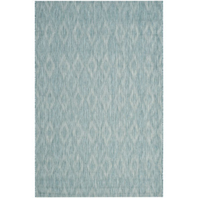 Safavieh Courtyard Collection Elisa Geometric Indoor/Outdoor Area Rug