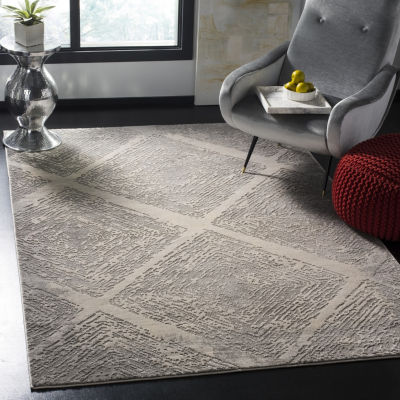 Safavieh Meadow Collection Myrtle Geometric Square Area Rug