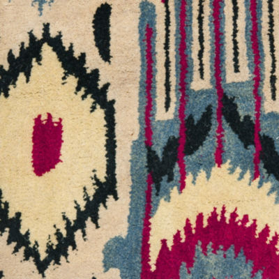 Safavieh Ikat Collection Eirann Geometric Runner Rug
