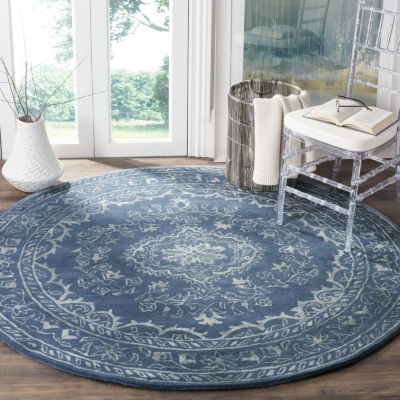 Safavieh Glamour Collection Dustin Oriental Round Area Rug