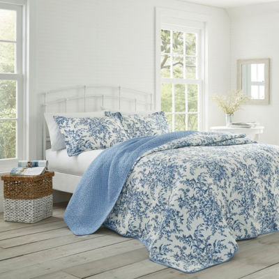 Laura Ashley Bedford Quilt Set