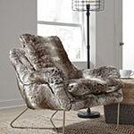 Signature Design by Ashley® Decker Faux Fur Accent Chair