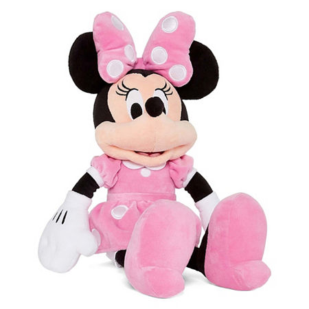 Disney Collection Pink Minnie Mouse Medium Plush, One Size , Multi