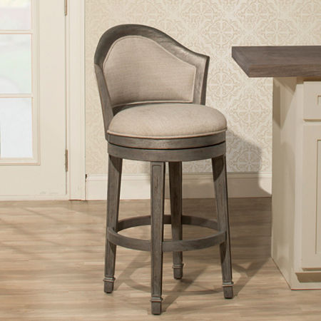 Monae Swivel Stool, One Size, Gray