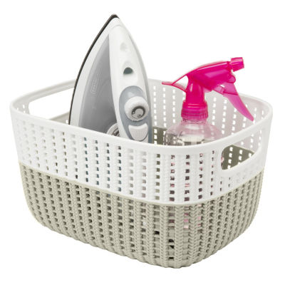 Home Expressions Collapsible Laundry Baskets, Color: Grey White - JCPenney