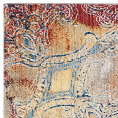 Safavieh Monray Collection Tamzen Geometric Round Area Rug