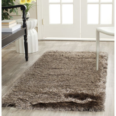 Safavieh Shag Collection Camille Solid Runner Rug
