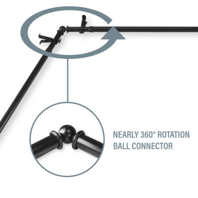 Rod Desyne Double Bay Window Rod