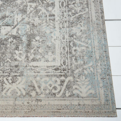 Nicole Miller Patio Sofia Ivy Border Loomed Rectangular Outdoor Area Rug