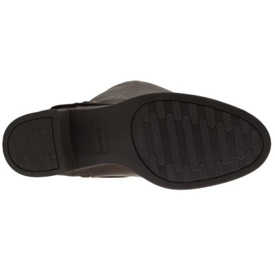 Easy Street Womens Jewel Plus Block Heel Zip Riding Boots - JCPenney