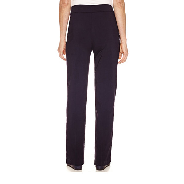 Alfred Dunner Classics Womens Allure Stretch Pant