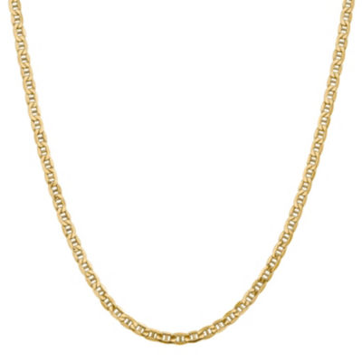 14K Gold 20 Inch Semisolid Anchor Chain Necklace JCPenney
