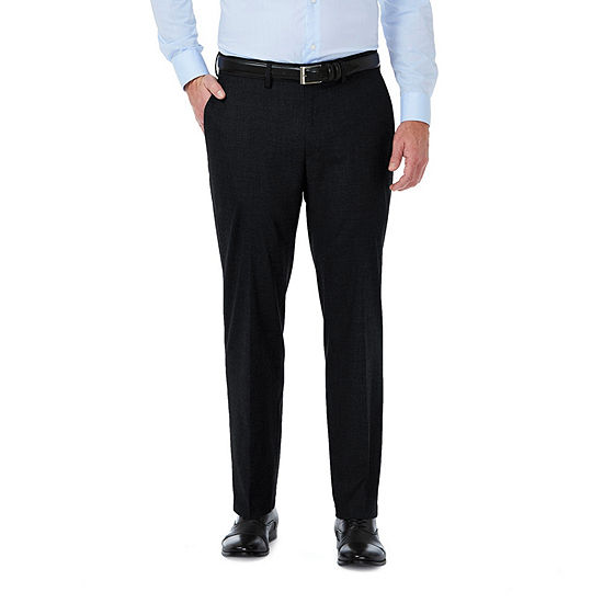 J.M. Haggar Premium Stretch Tailored Fit Suit Pants, Color: Black ...