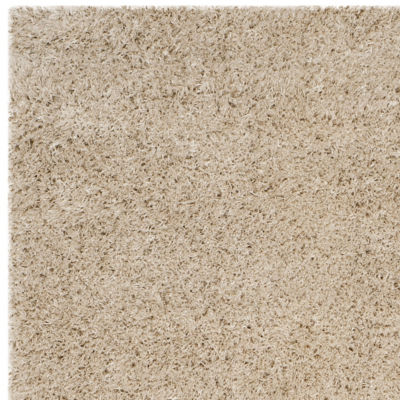 Safavieh Charlotte Shag Collection Ceallach Solid Runner Rug
