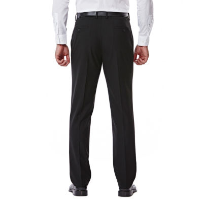 Haggar JMH 4 Way Stretch Mens Stretch Fabric Slim Fit Flat Front Suit Pant