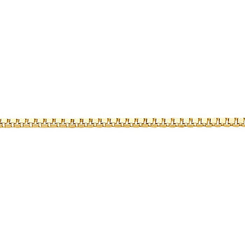 Box Chain Bracelet in 18K Yellow Gold, 5mm
