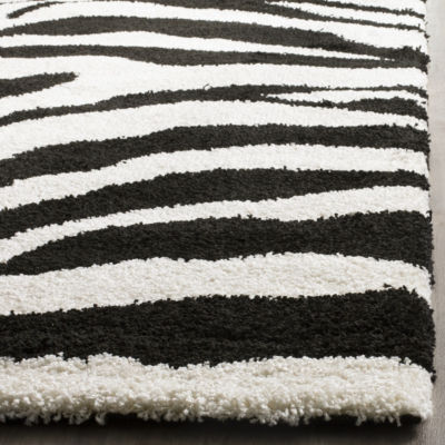 Safavieh Shag Collection Lennox Animal Runner Rug