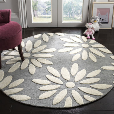 Safavieh Kids Collection Maras Floral Round Area Rug