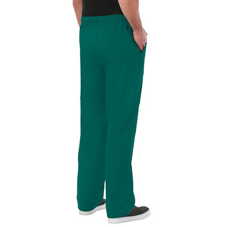 Fundamentals By White Swan 14843 5-Pocket Unisex Adult Big And Tall Scrub Pants, 4x-large, Green