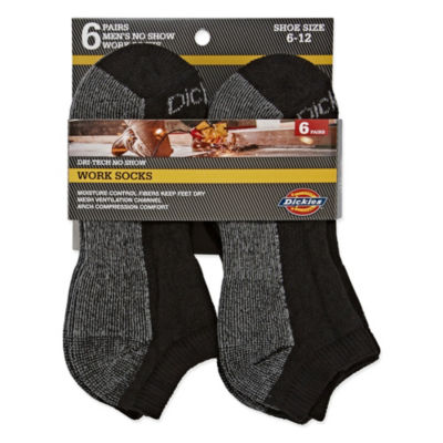 Dickies 6 Pair Low Cut Socks Mens